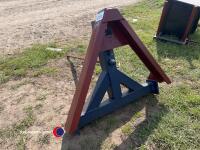 3 point linkage quick hitch bale spike - 3