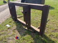 Heavy duty Big Bale lift with Manitou bracket - 4