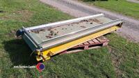 Yellow Peal conveyor, from a Tong Peal potato washer, in decent condition - 2