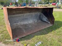 7ft grain bucket Manitou bracket