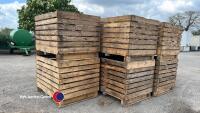 10 x 1T wooden potato boxes - 4