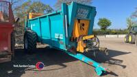 Rolland V2 170 TCE compost spreader with spinner deck, 2010, pto in office