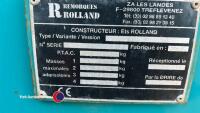 Rolland V2 170 TCE compost spreader with spinner deck, 2010, pto in office - 7