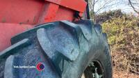 K-Two 12T Duo muck spreader c/w slurry door, greedy boards, heavy duty bed chains and gearbox, slip clutch and shear bolt protection, 580x70x38 tyres, rear towing hitch and lights, year 2012 - 3