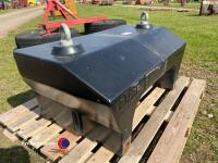 JCB Fastrac 900kg deck weight, as new, fits 4220 - 3