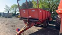 Triffitt 10T muck spreader - 2