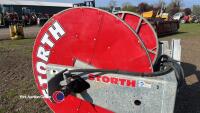 Storth Contractor reeler, heavy duty hydraulic gearbox drive. Carrying capacity of 1000m, 2022 hardly used - 4