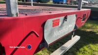 Marshall 28ft 12T bale trailer with air and oil brakes, fitted with fall arrest system. gwo - 5