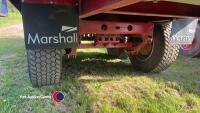 Marshall 28ft 12T bale trailer with air and oil brakes, fitted with fall arrest system. gwo - 6
