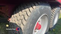 Marshall 28ft 12T bale trailer with air and oil brakes, fitted with fall arrest system. gwo - 9
