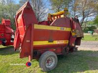 Teagle Tomahawk 8080 trailed straw blower, pto and control box in office - 3