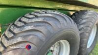 Bailey 14T corn trailer, hydraulic rear door, grain hatch and sock, rollover sheet, sprung drawbar, 560/60 R22.5 wheels, manual in office - 6