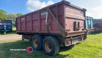 Marshall 10T tipping trailer with hyd back door - 3