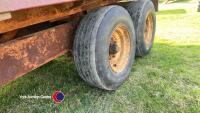Marshall 10T tipping trailer with hyd back door - 7