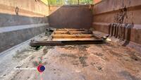 Richard Western 10T silage trailer, auto door, super singles, grain door with hatch, - 6