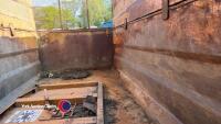 Richard Western 11T silage trailer, up and over tail gate, super singles, sprung drawbar, grain door with hatch - 6