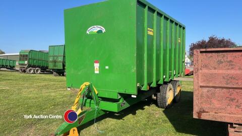Easterby ET10 tandem axle high sided trailer, 10yrs old