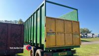 Easterby ET10 tandem axle high sided trailer, 10yrs old - 4