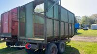 ETC 8T grain and silage trailer with silage sides and end door for grain - 2