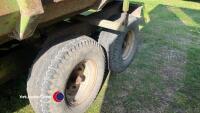 ETC 8T grain and silage trailer with silage sides and end door for grain - 6