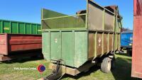 ETC 8T grain and silage trailer with silage sides and end door for grain - 7