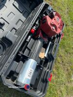 Hillvert HT-Pilot-1500 petrol pile driver, as new, hand held post knocker up to 100mm posts, adaptors for 49 and 69mm, toolkit in office - 3