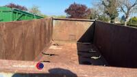 8T twin axle tipping trailer hydraulic back door - 7