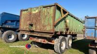 Easterby 14T trailer, sprung drawbar, hyd back door - 4