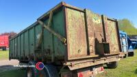 Easterby 14T trailer, sprung drawbar, hyd back door - 6