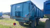 2002 Armstrong Holmes 14T mono trailer c/w hydraulic door - 4