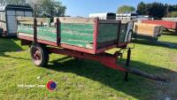 3T tipping trailer, operational