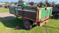 3T tipping trailer, operational - 3