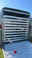 2018 Ifor Williams 14ft tri axle livestock trailer c/w sheep decks, large cattle division and 2 small divisions - 5
