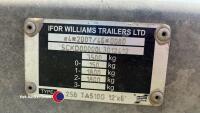 2020 Ifor Willaims TA510 12ft stock trailer c/w sheep decks, 2x sheep gates, 1 cattle gate - 5