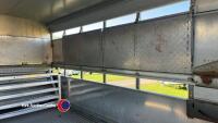 2020 Ifor Willaims TA510 12ft stock trailer c/w sheep decks, 2x sheep gates, 1 cattle gate - 7