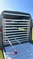 2020 Ifor Willaims TA510 12ft stock trailer c/w sheep decks, 2x sheep gates, 1 cattle gate - 9