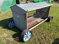 IAE 4ft wheeled hay rack