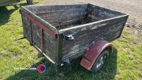 Small car trailer, 3ft x 5ft - 4