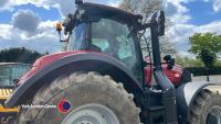 Case 300 CVX Optum tractor with GPS System, NX19 AEJ, 2582 hours. Hydraulic top link, 50kph, air brakes - 5