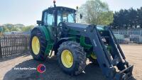 John Deere 6630 tractor, quickie loader, approx 4900 hours, NK61 BZU - 2