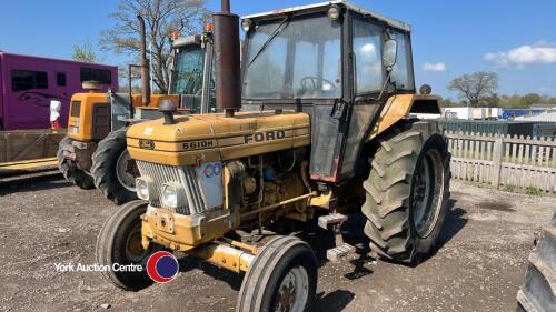 Ford 5610H tractor, key in office