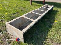 Feed trough