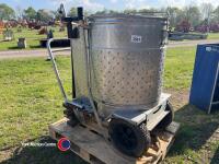 Holm & Laue 260L milk taxi and pasteuriser, spares or repairs - 2