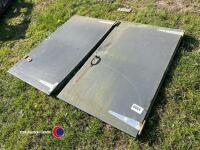 2 x pig/sheep pen doors - 3