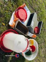 Various poultry drinkers/feeders etc - 3