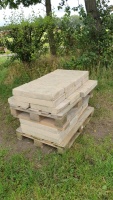 2 pallets of York stone copings
