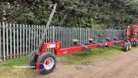Massey Ferguson 9280 Delta combine. 30ft Powerflow header. 1380 engine hours, 1060 drum hours. AE12 DFU, key in office - 21