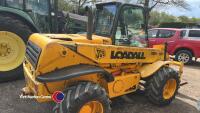 JCB 520-50 teleporter, hydraulic quick hitch, 3rd service, on wide tyres. Full V5, 2003, key in office - 4