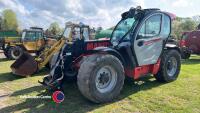 Manitou MLT 741-140 V+ telescopic handler, FJ19 JRV, key in office