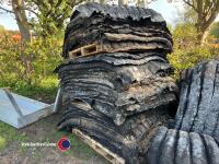 3 x pallets rubber cubicle mattresses